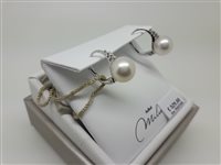 Orecchini Miluna Donna Perle Gemelle Regina in Oro Perla PER2543 - PER2543